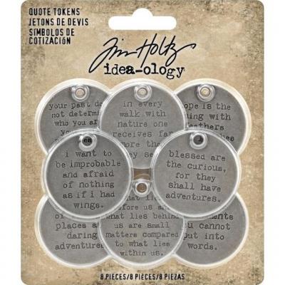 Idea-ology Tim Holtz - Quote Tokens